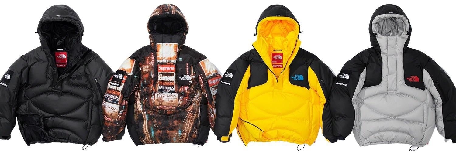 Supreme®/The North Face® 800-Fill Half Zip Hooded Pullover